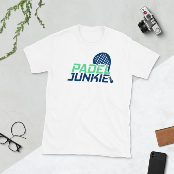 Padel-junkie-t-shirt-white